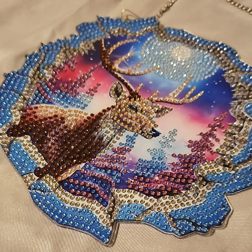 Deer Rhinestone Wall Hanging Sun Catcher